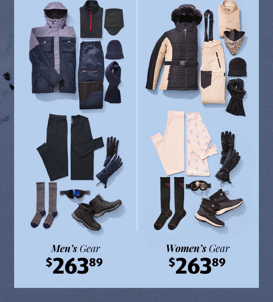 Bundle Up Mens and Womens Gear