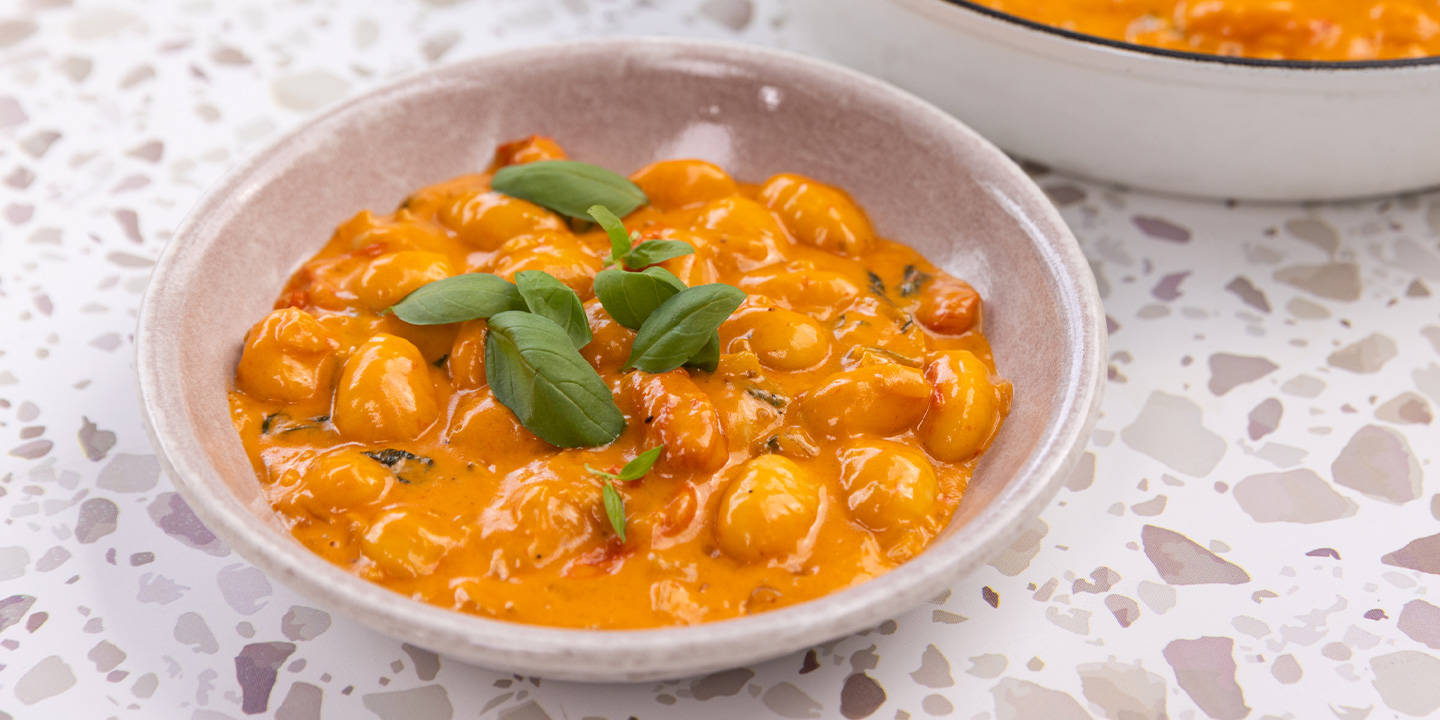 Speedy Creamy Tomato Gnocchi Recipe