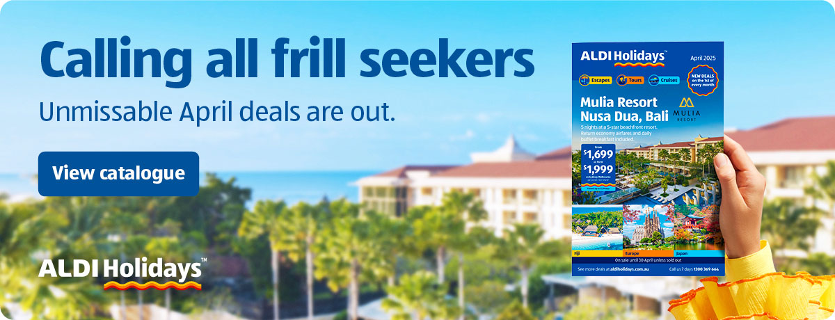 ALDI Holidays Catalogue