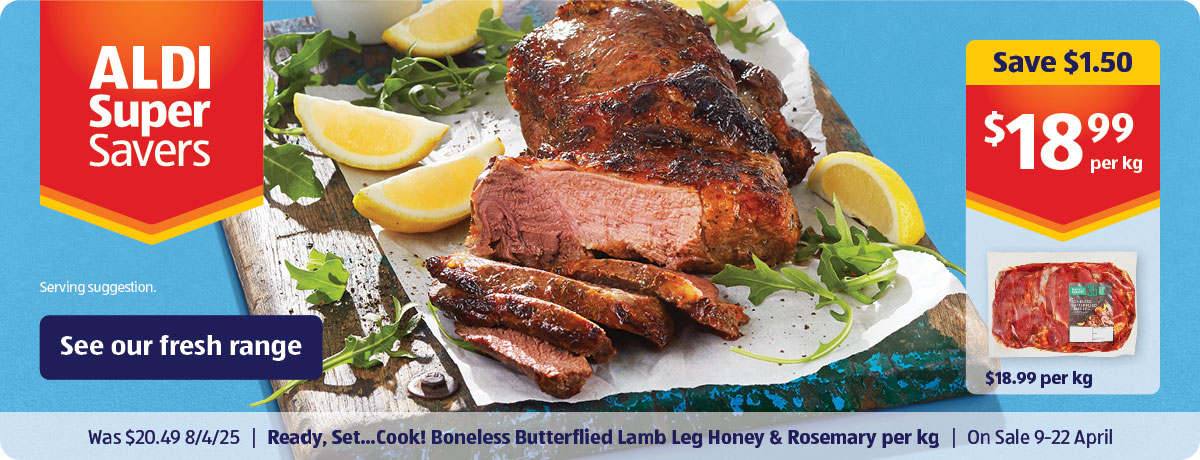 Honey & Rosemary Butterflied Lamb Leg