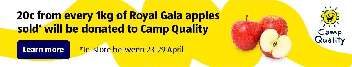 Camp Quality Apples
