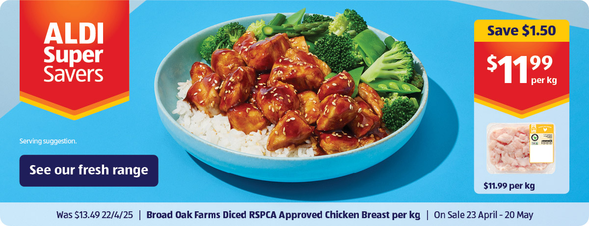 Diced Chicken Breast