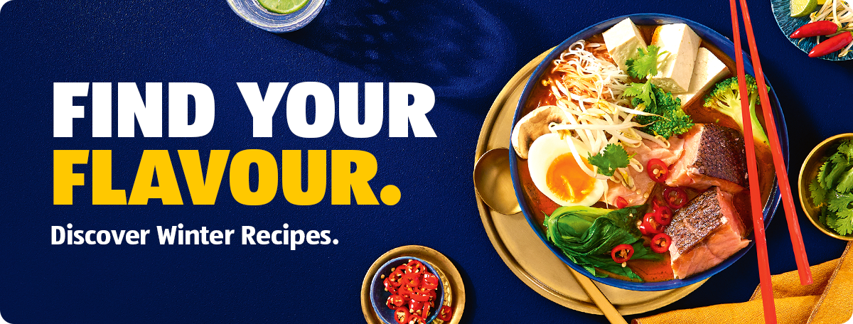Winter Find Your Flavour Banner