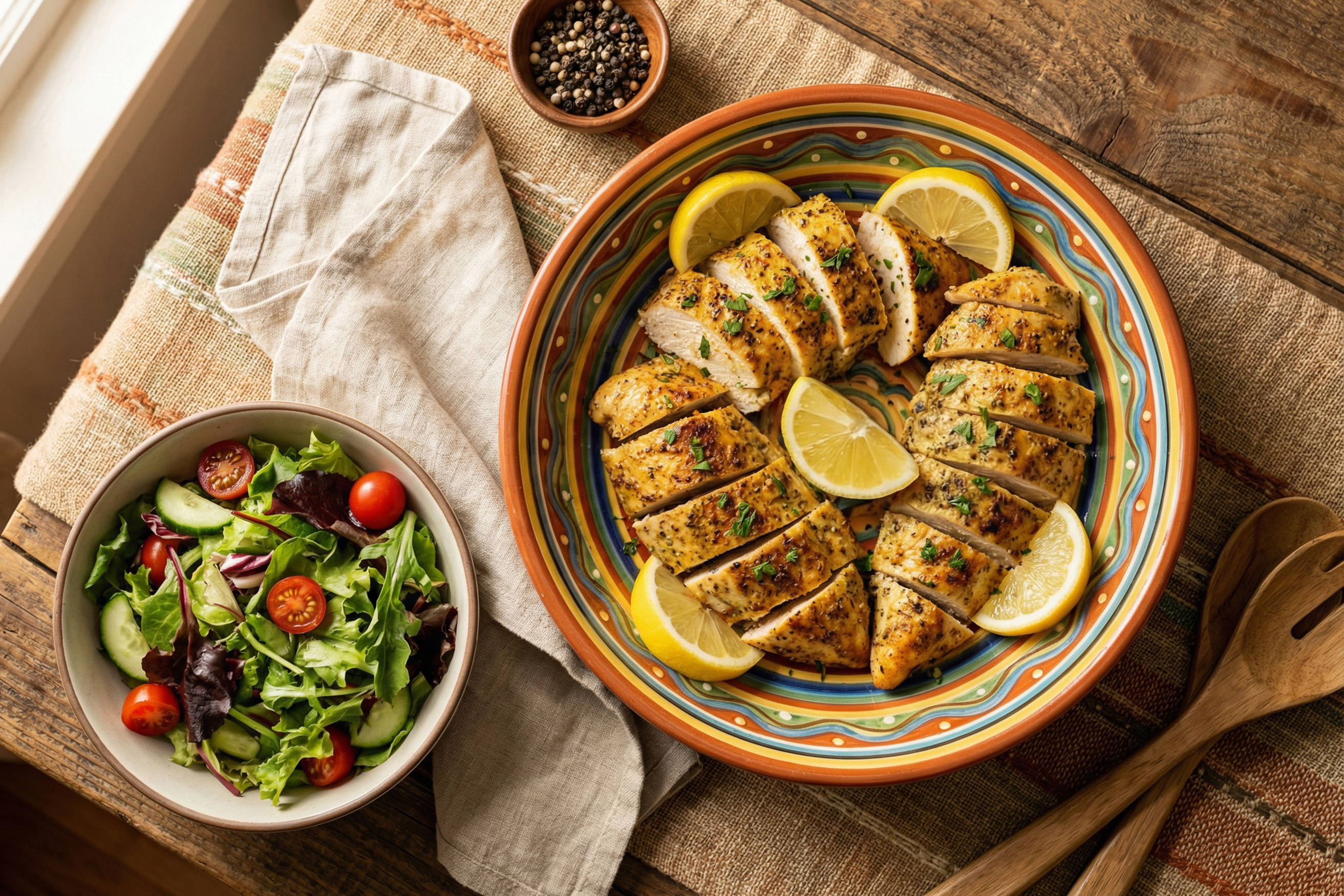 Air Fryer Lemon Pepper Chicken Breasts