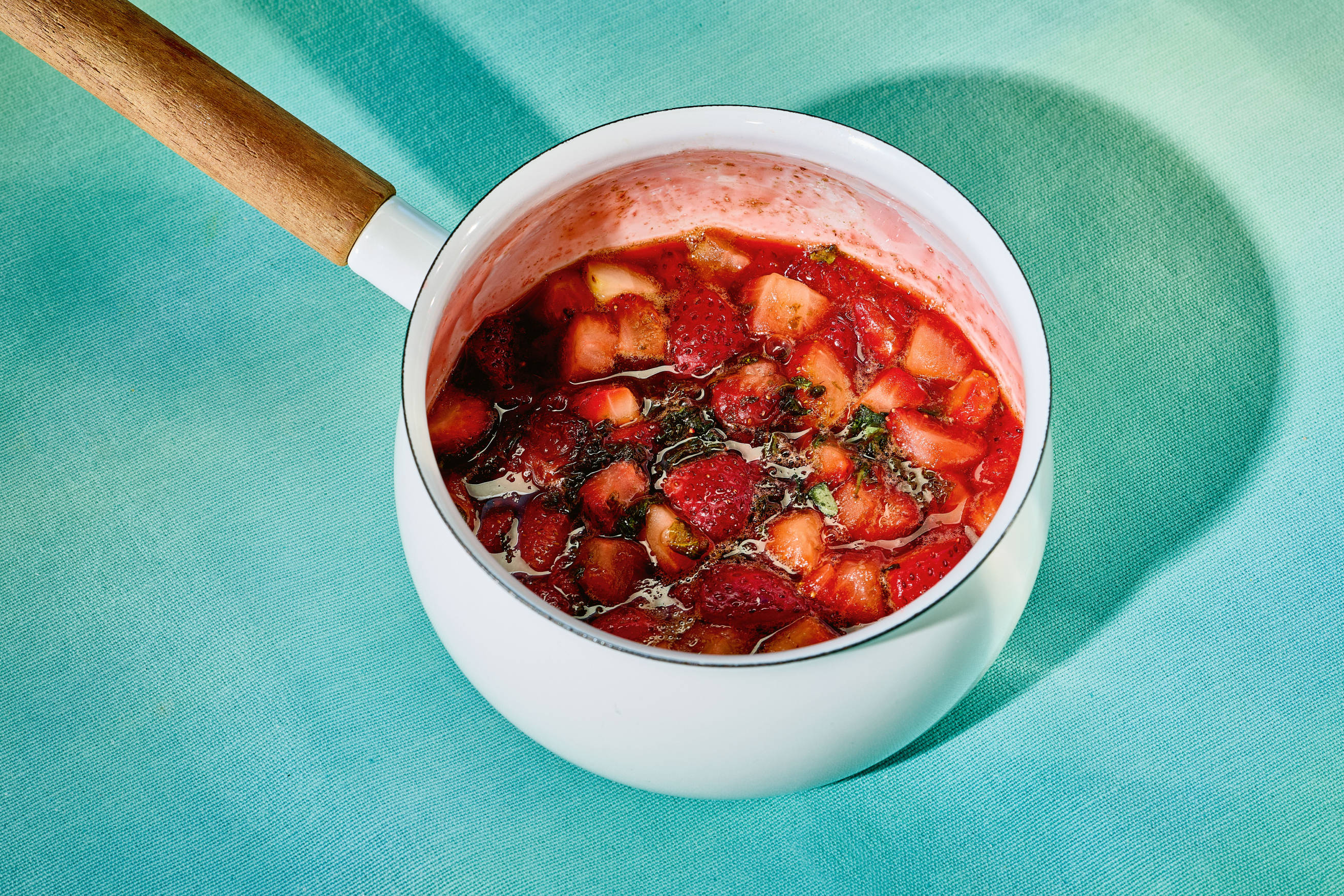 Basil and Strawberry Syrup Recipe