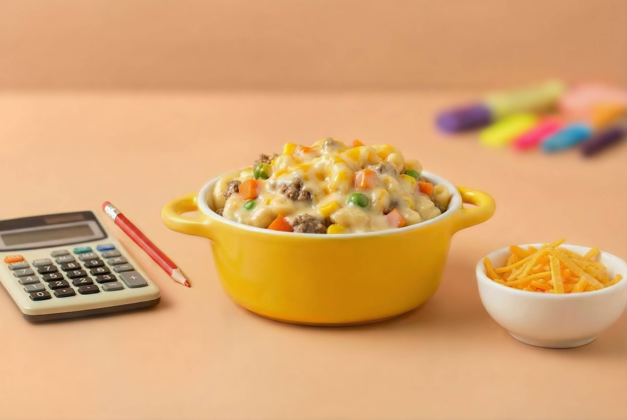 Beef and Veggie One Pan Mac and Cheese