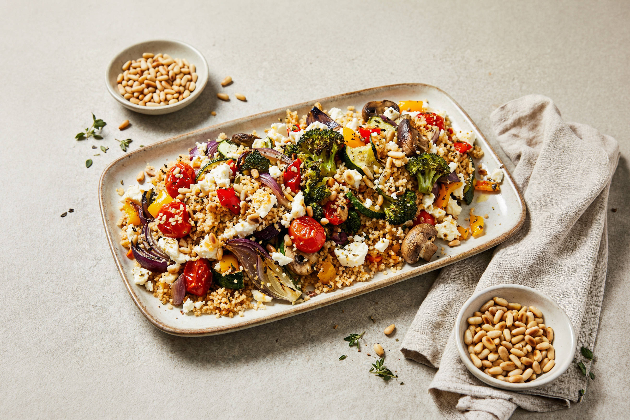 Chargrilled Vegetable Cous Cous Recipe