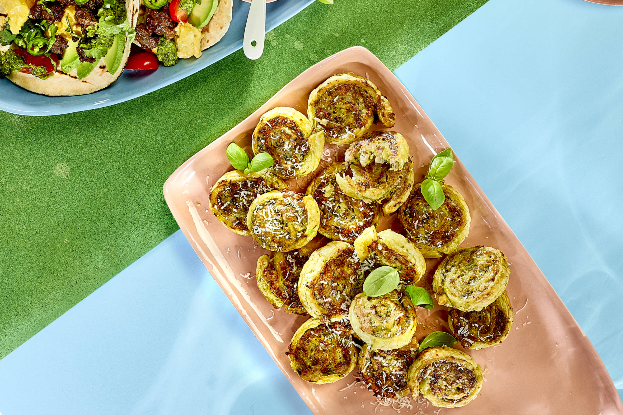 Chicken Pesto Pinwheels Recipe