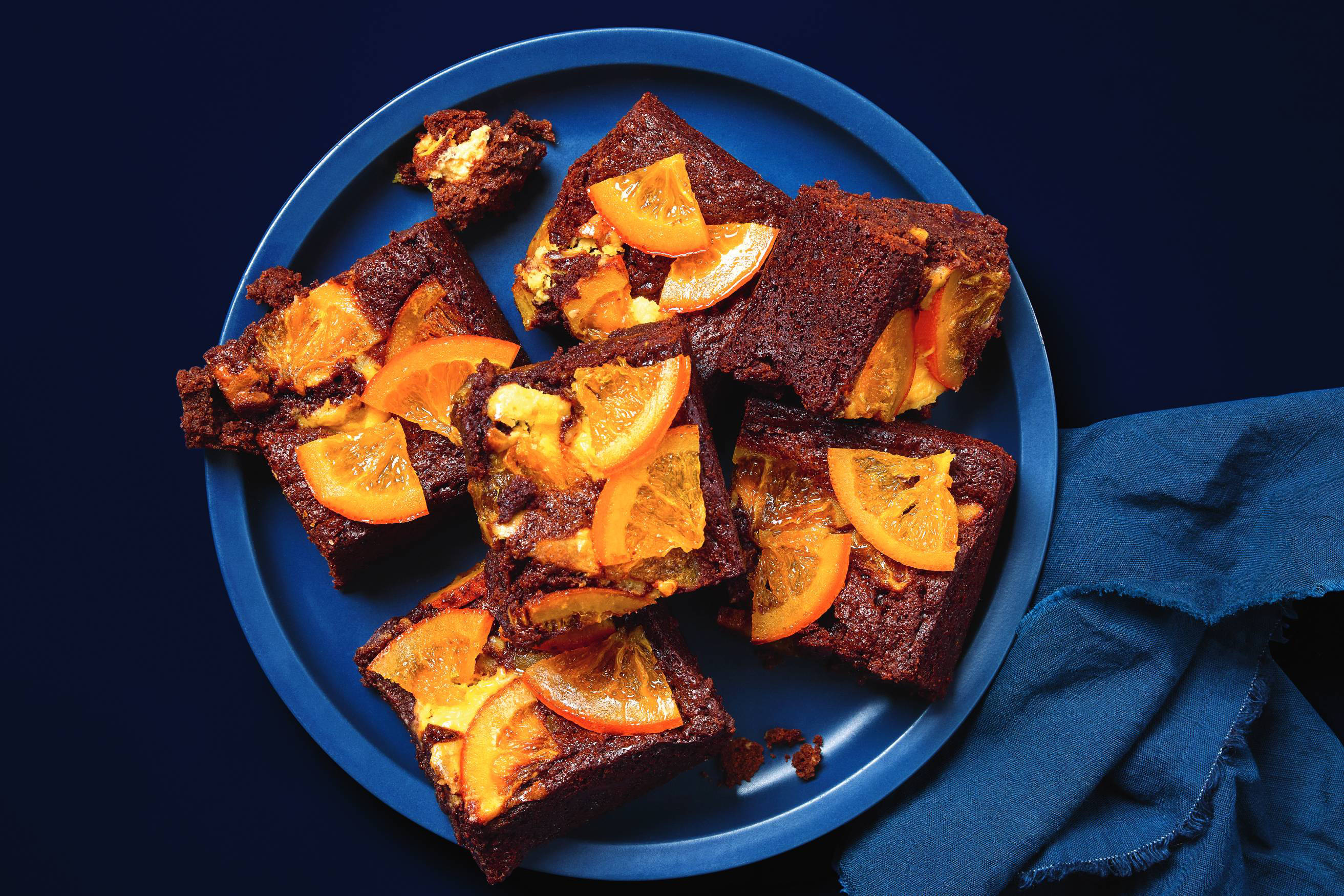 Chocolate, Orange and Marmalade Brownies Recipe
