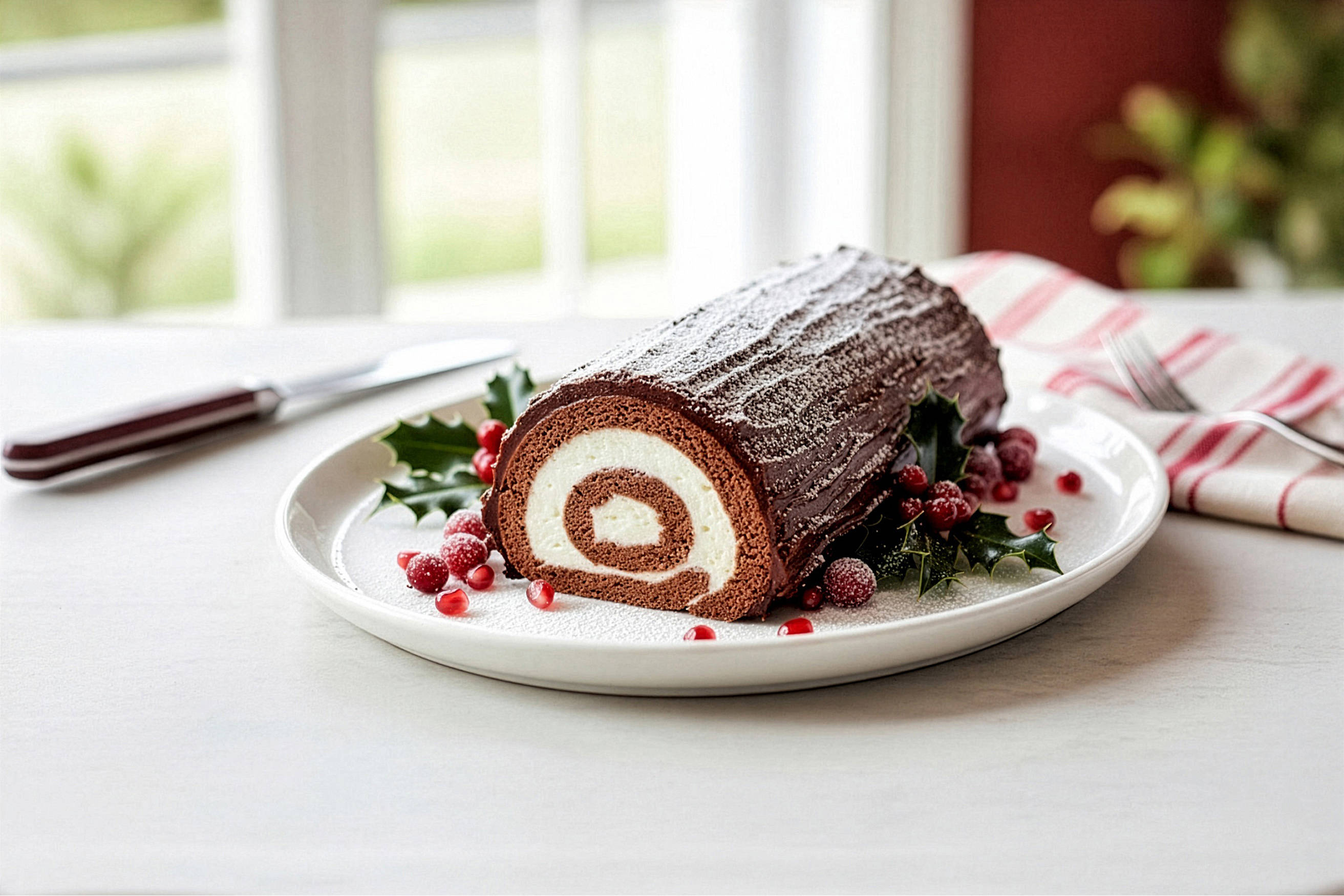 Chocolate Yule Log Recipe