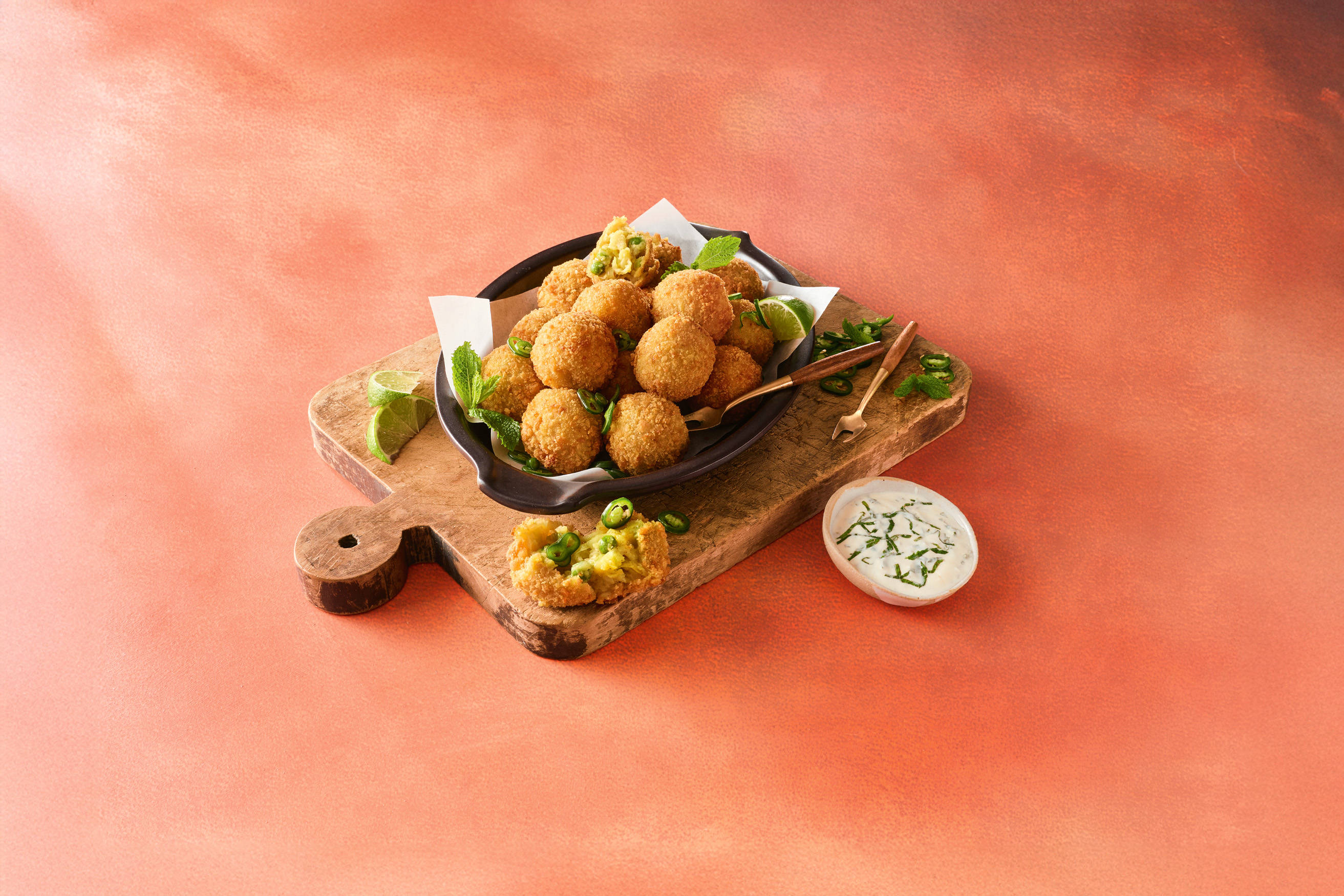 Curry Spiced Potato Croquetas Recipe