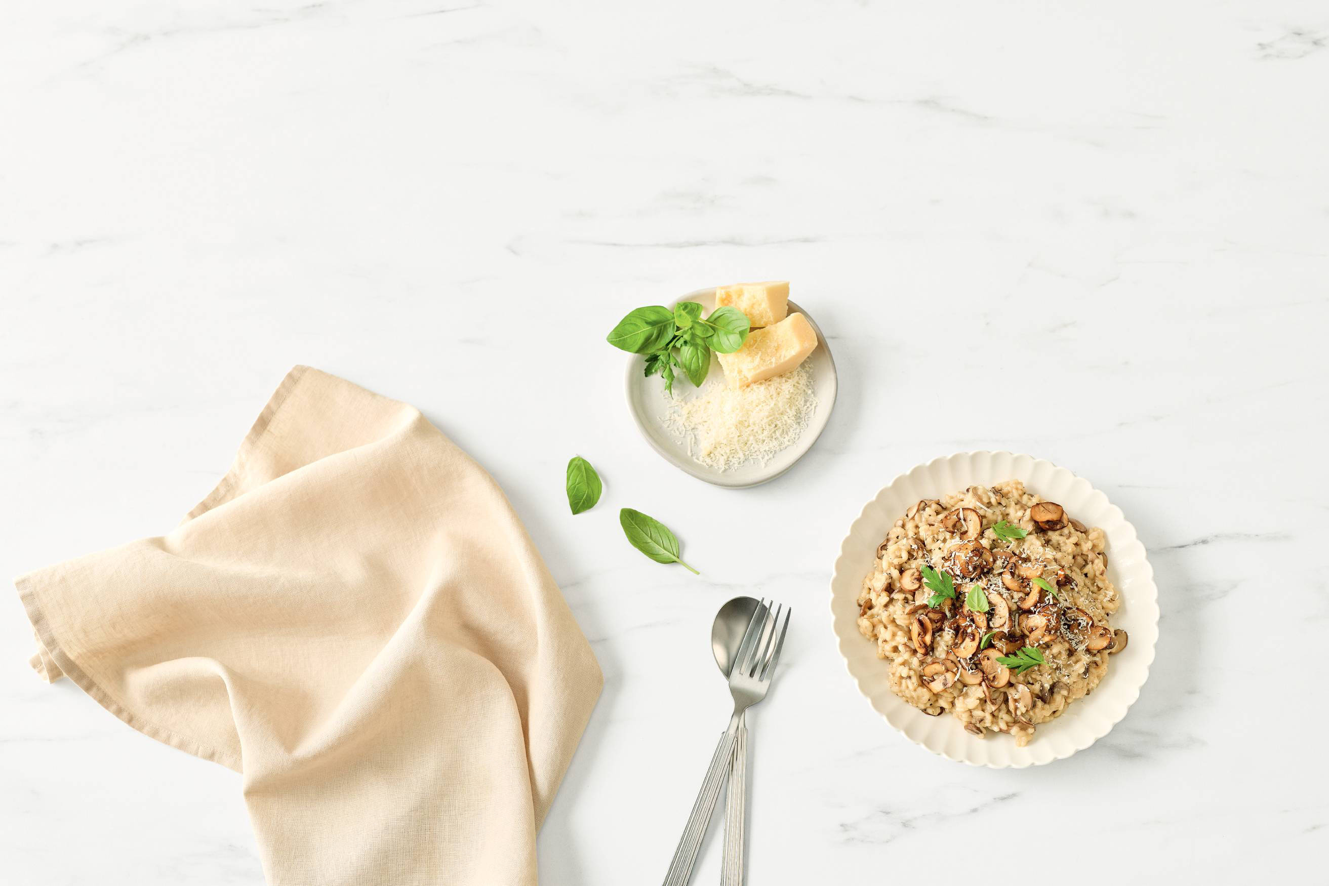Easy Mushroom Risotto Recipe
