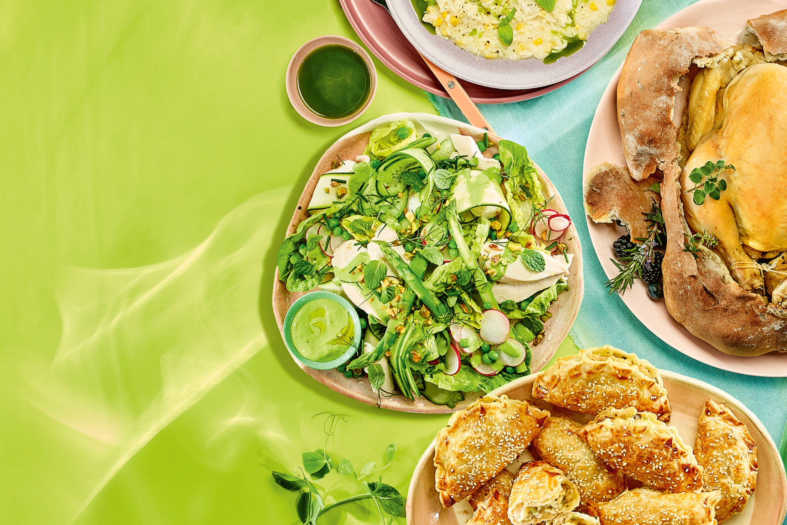 Green Goddess Chicken Salad Recipe