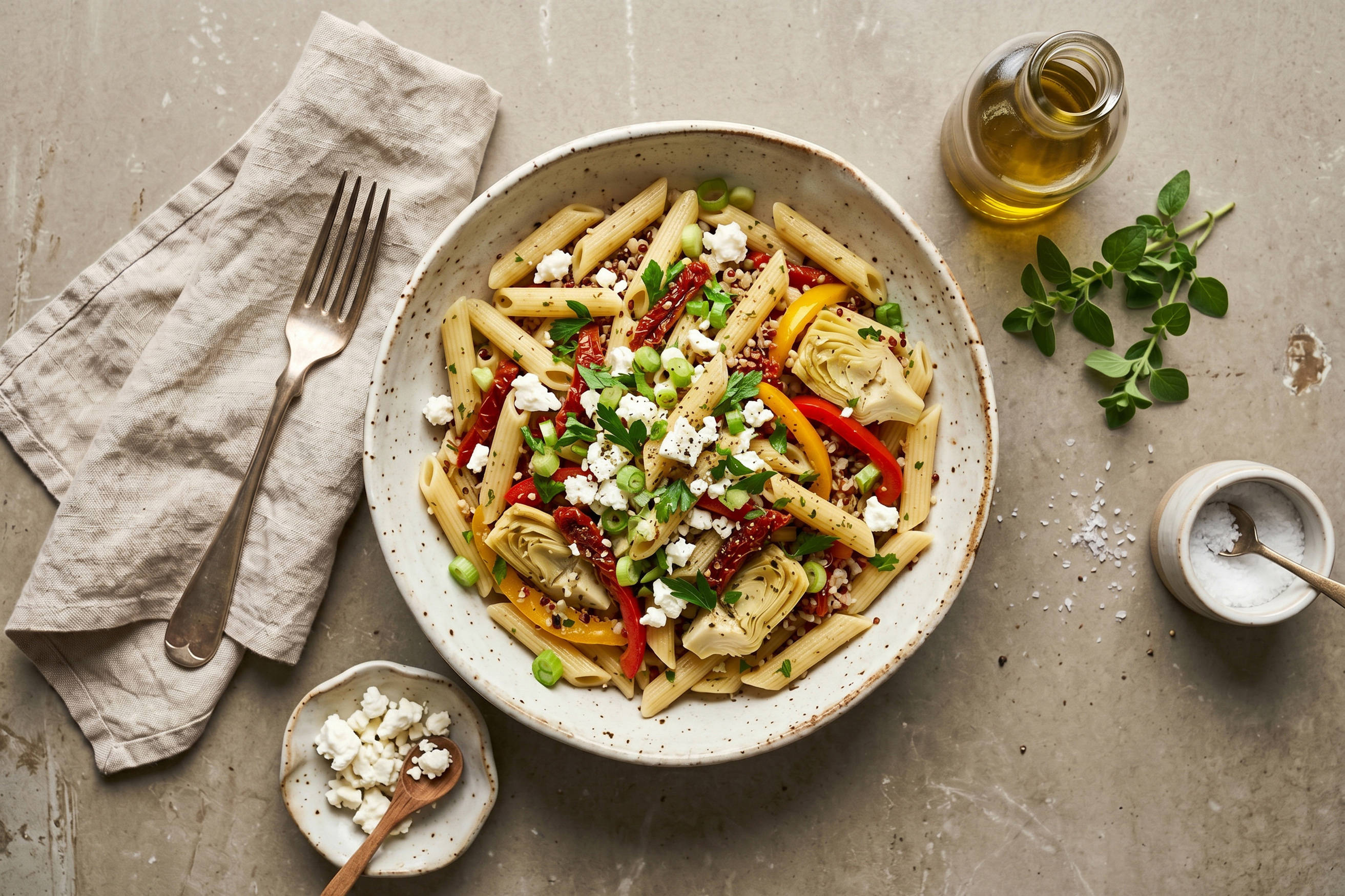 Grilled Vegetable Pasta Recipe