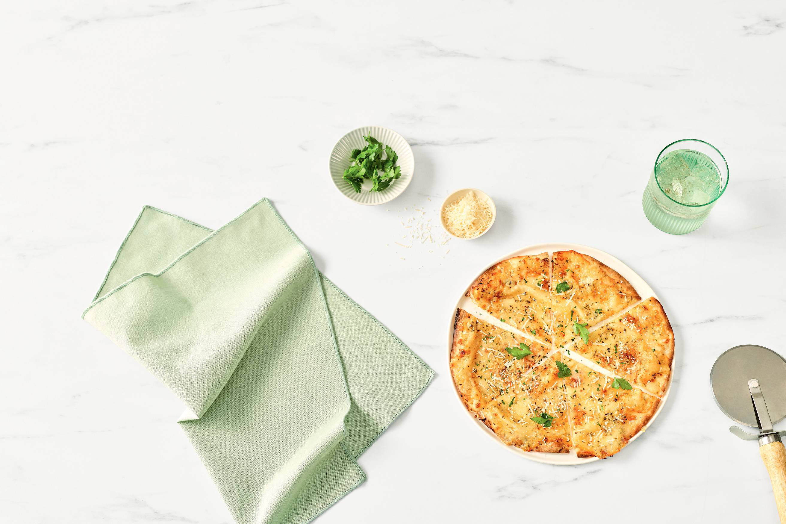 Garlic and Herb Pizza Recipe