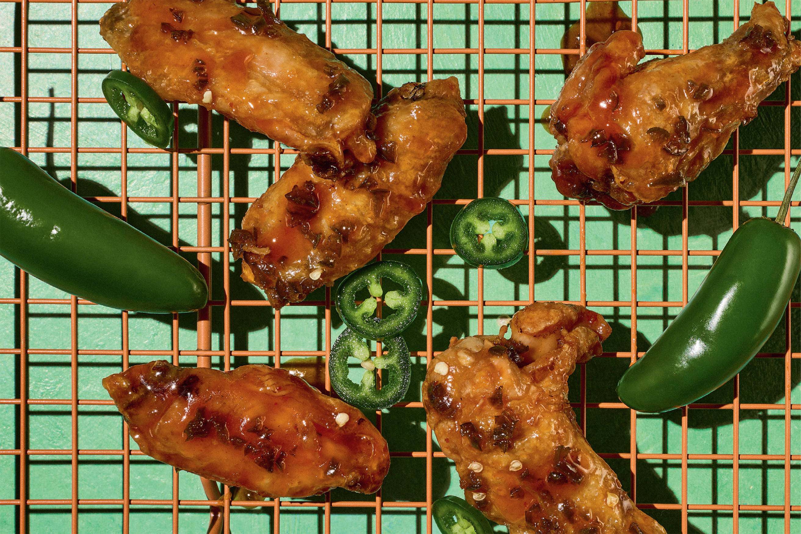 Jalapeño Hot Honey Wings Recipe