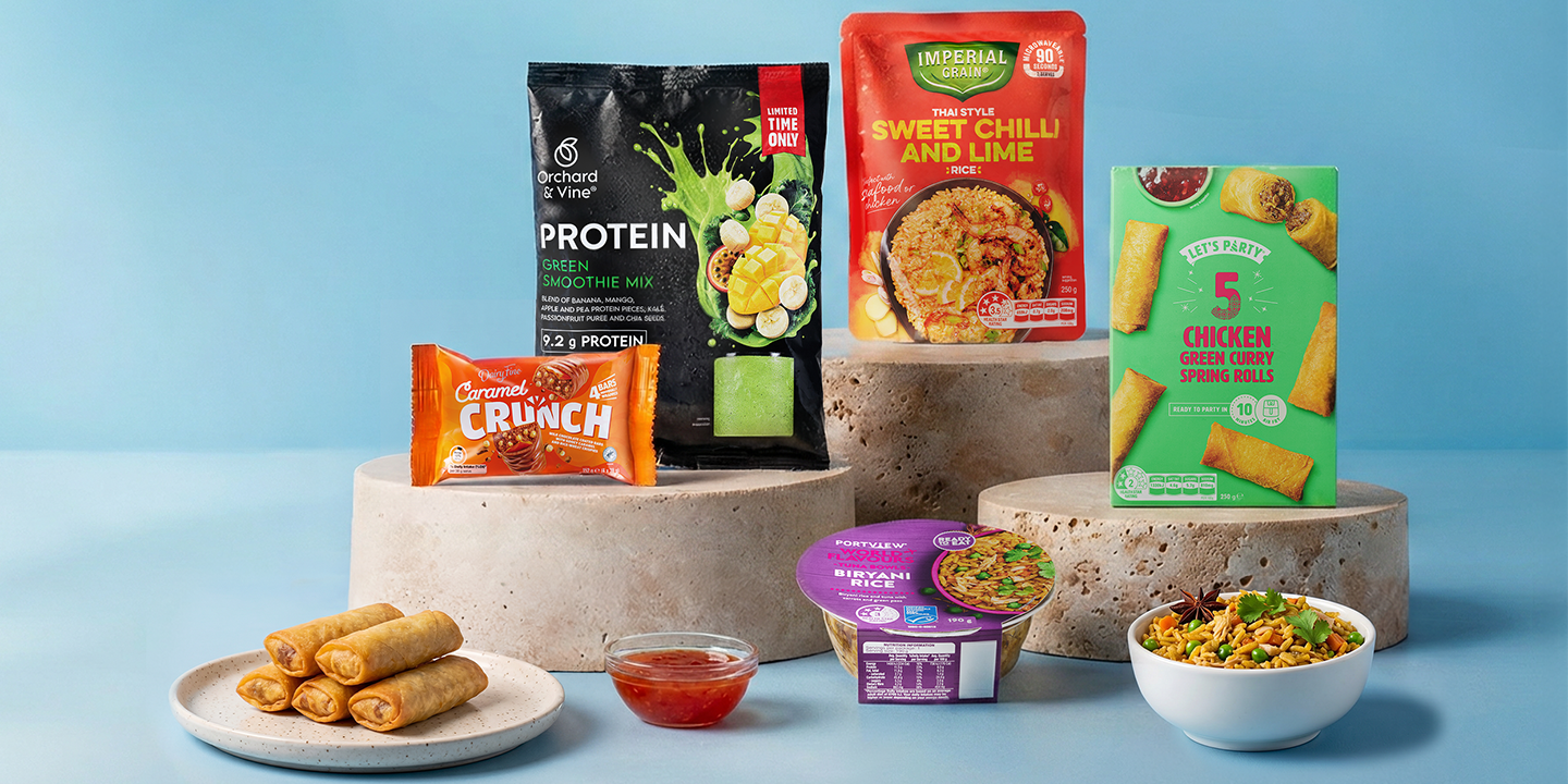 ALDI’s Limited Time Only range is here for a good time, not a long time. Shop your favourite grocery products as well as