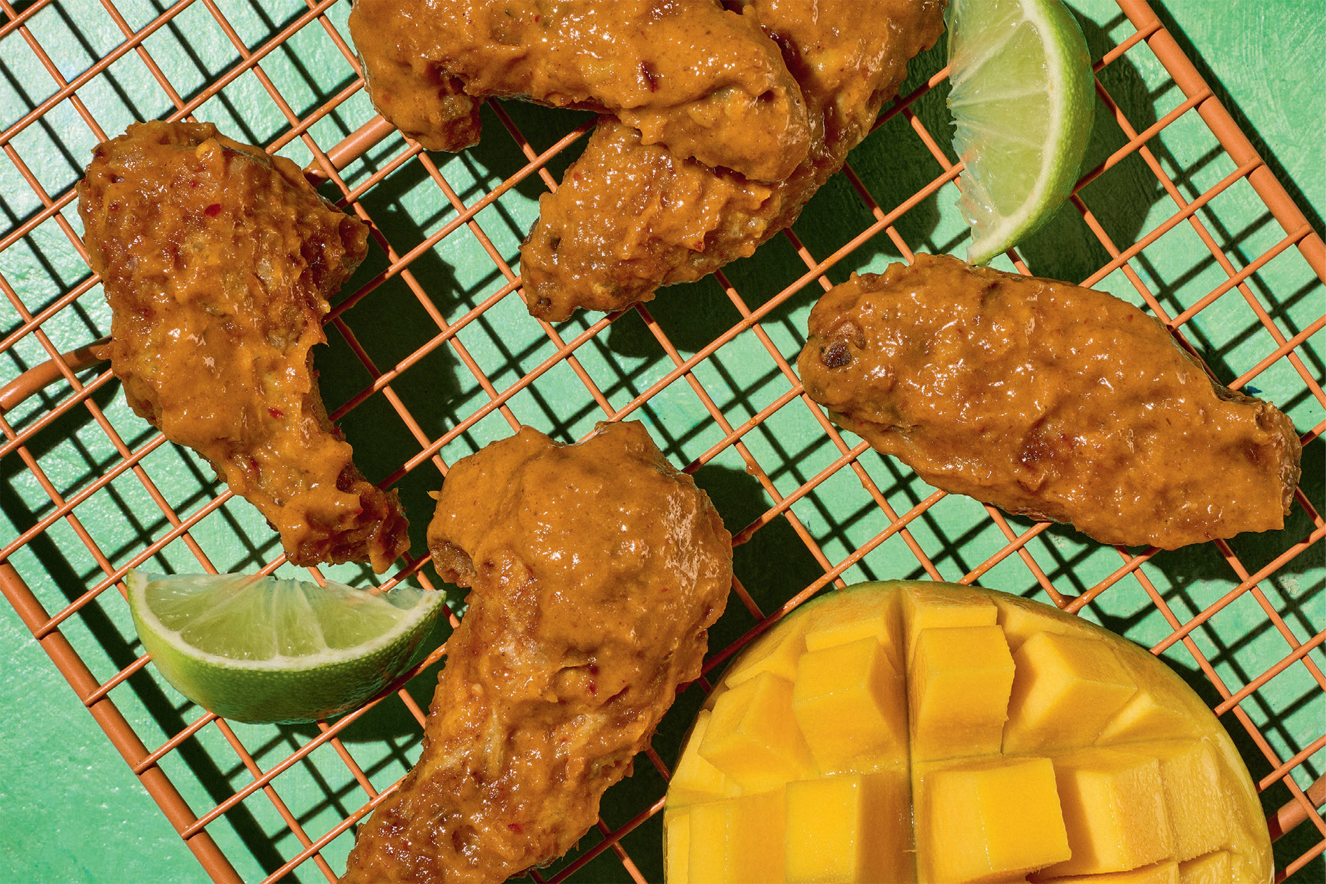 Mango Masala Wings Recipe