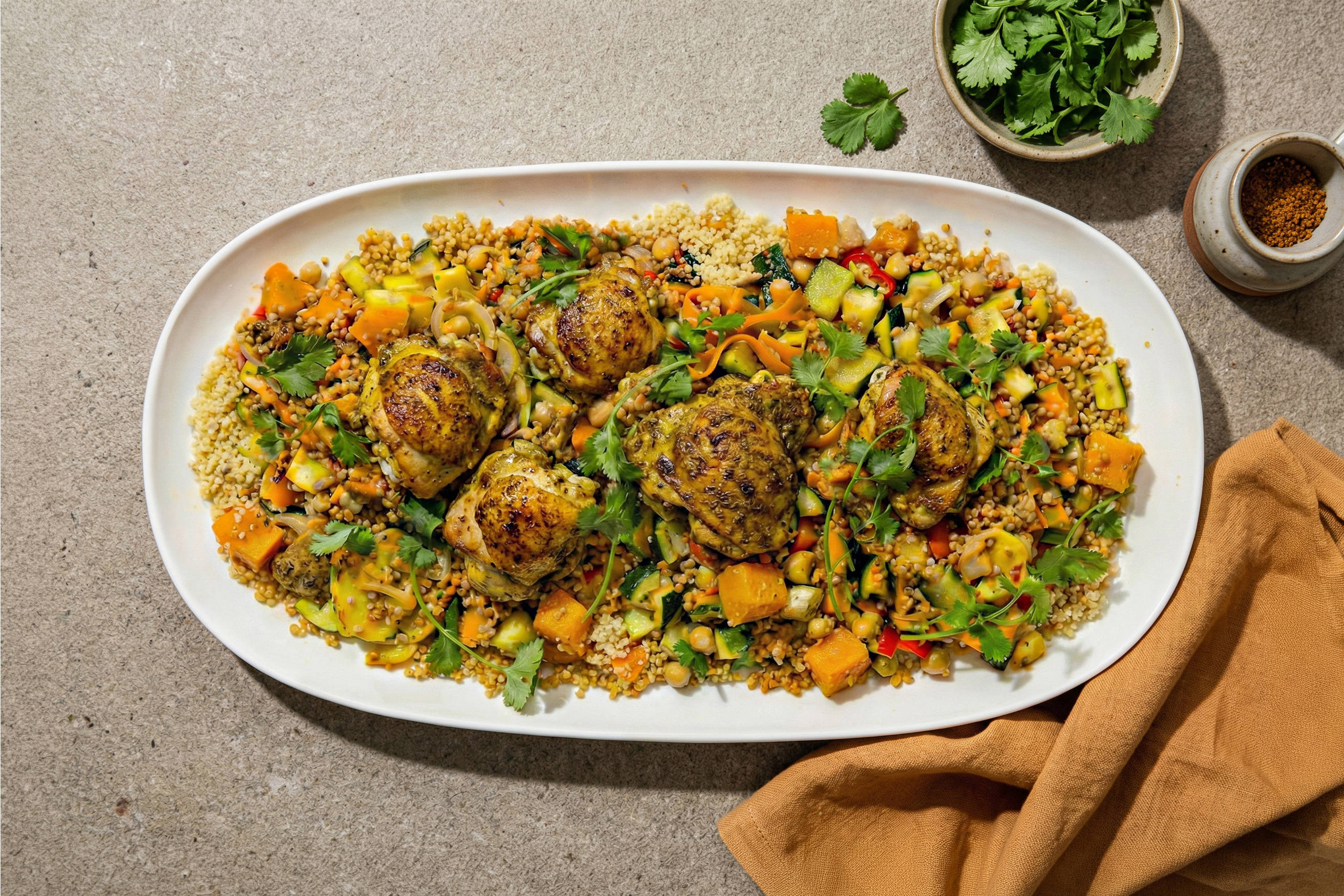 Moroccan Chicken Cous Cous Recipe