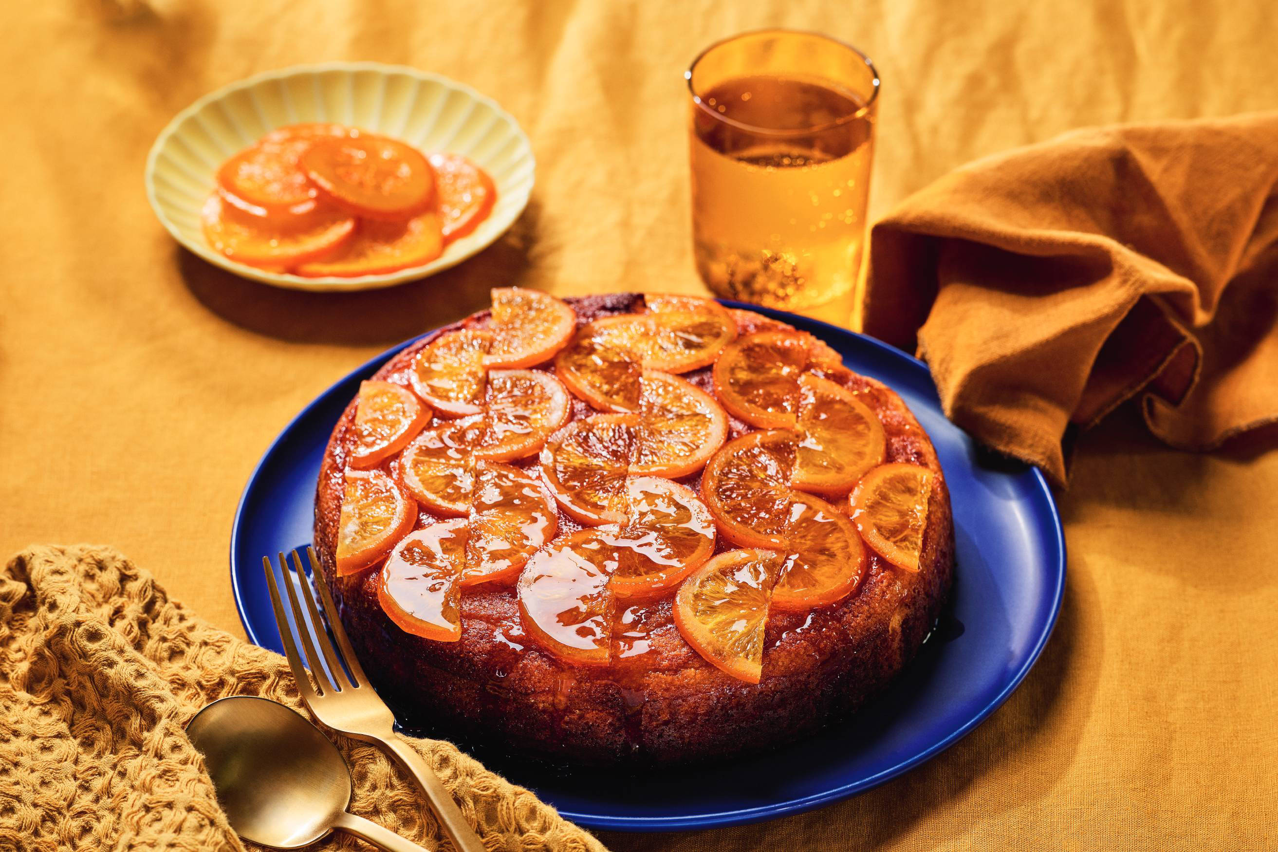 Orange, Ginger and Almond Cake Recipe