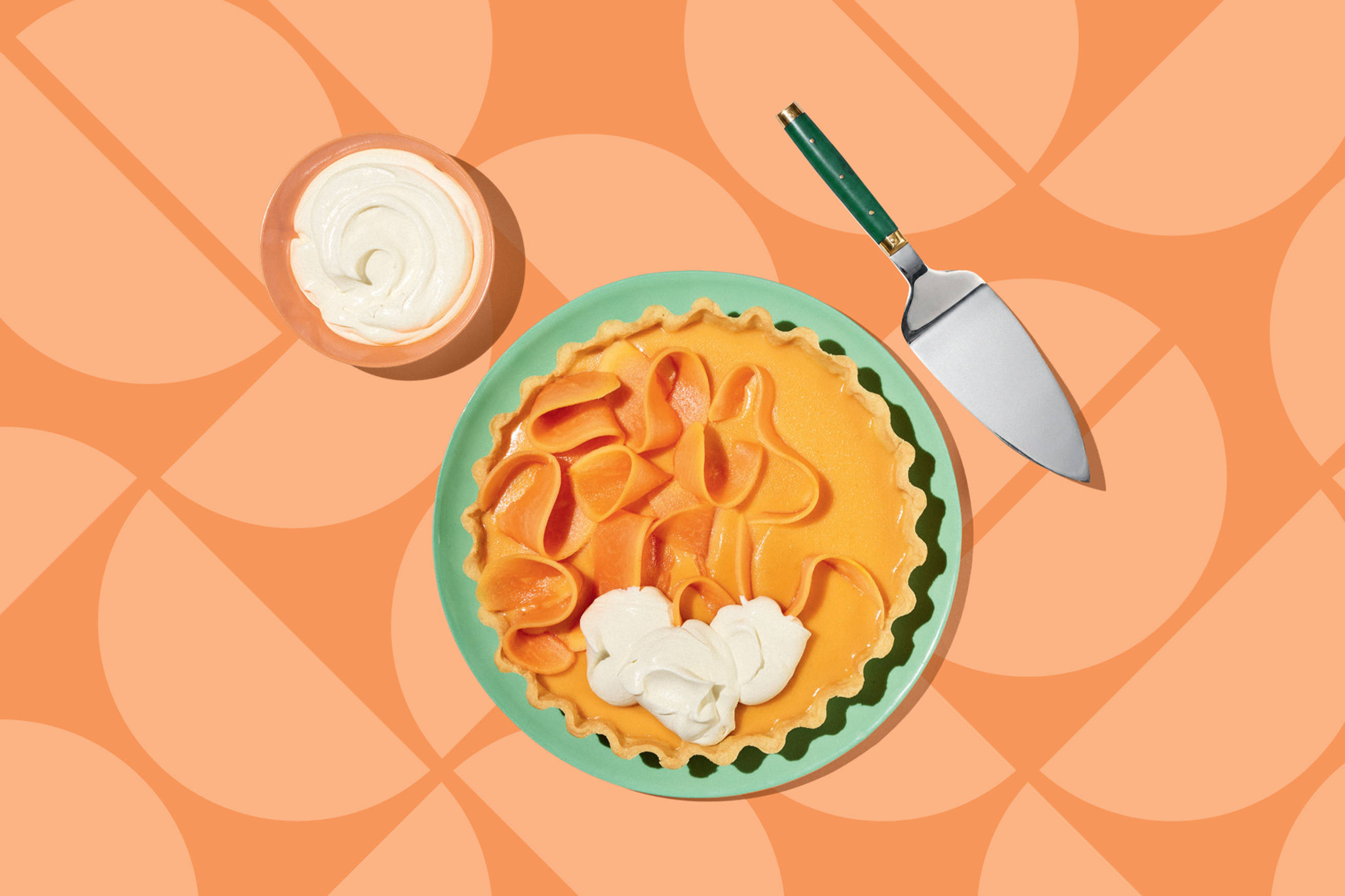 Papaya and Lime Tart Recipe