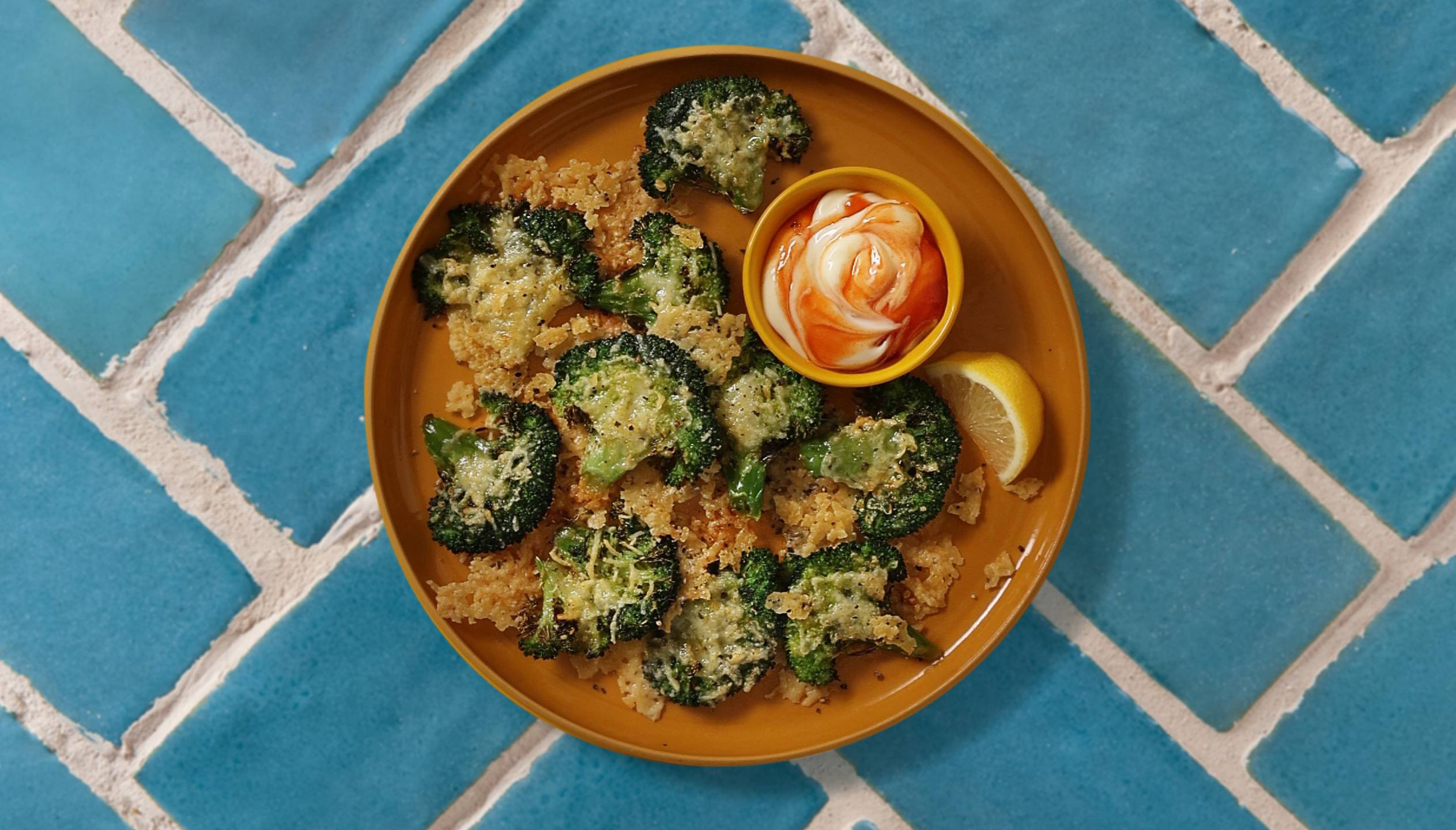 Parmesan Broccoli Chips Recipe