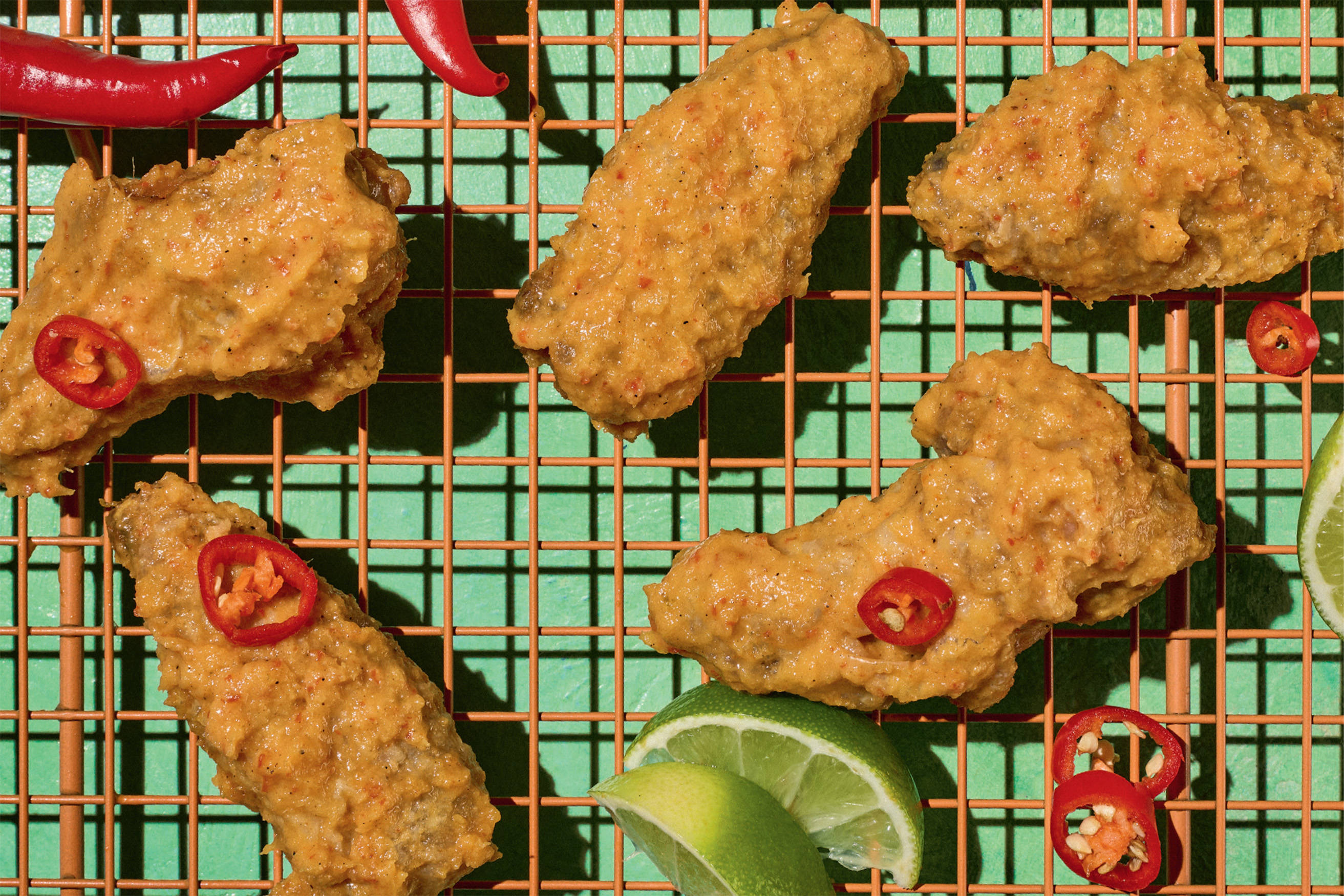 Pineapple and Chilli Wings Recipe