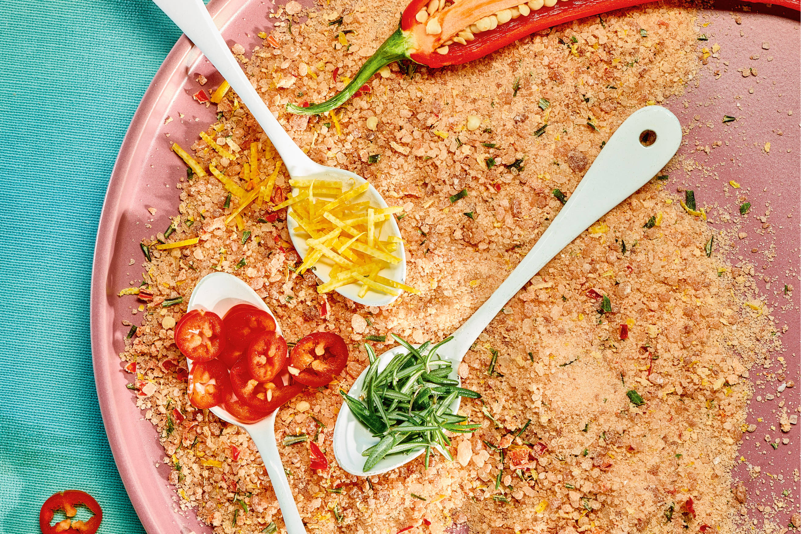 Rosemary, Red Chilli and Lemon Salt Recipe