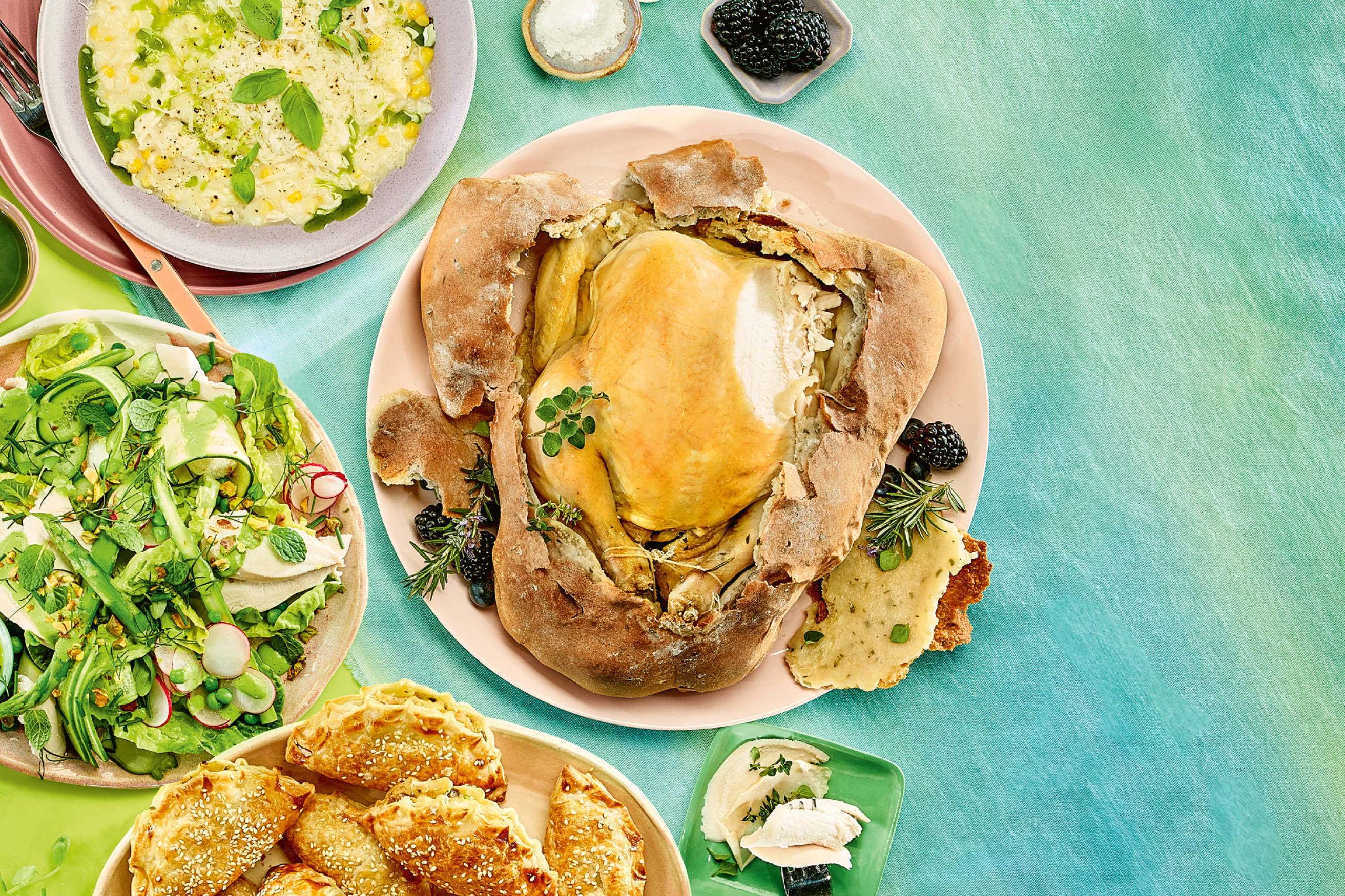 Salt Crusted Chicken Recipe