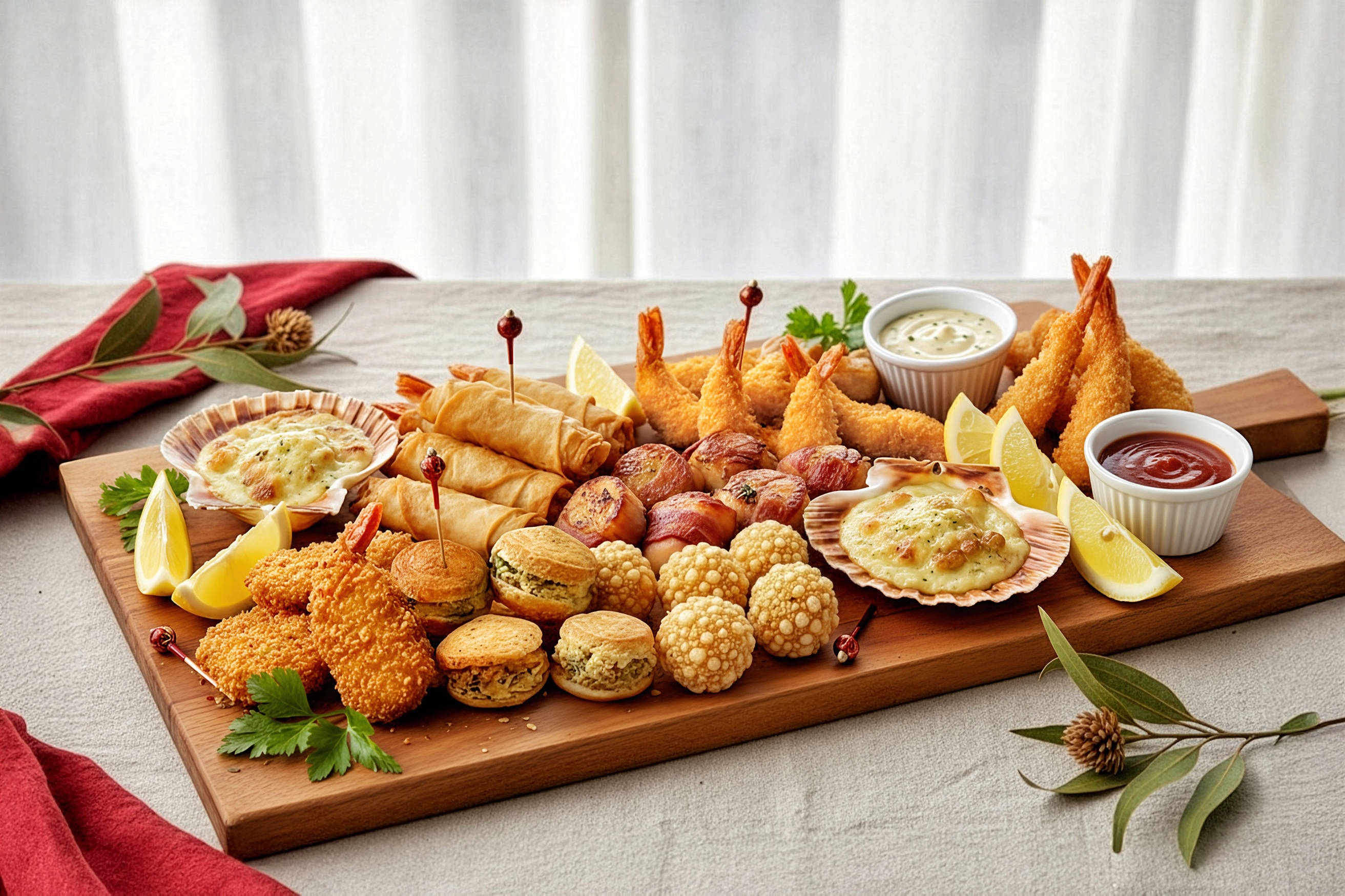 Seafood Party Platter with ALDI Christmas Favourites Recipe