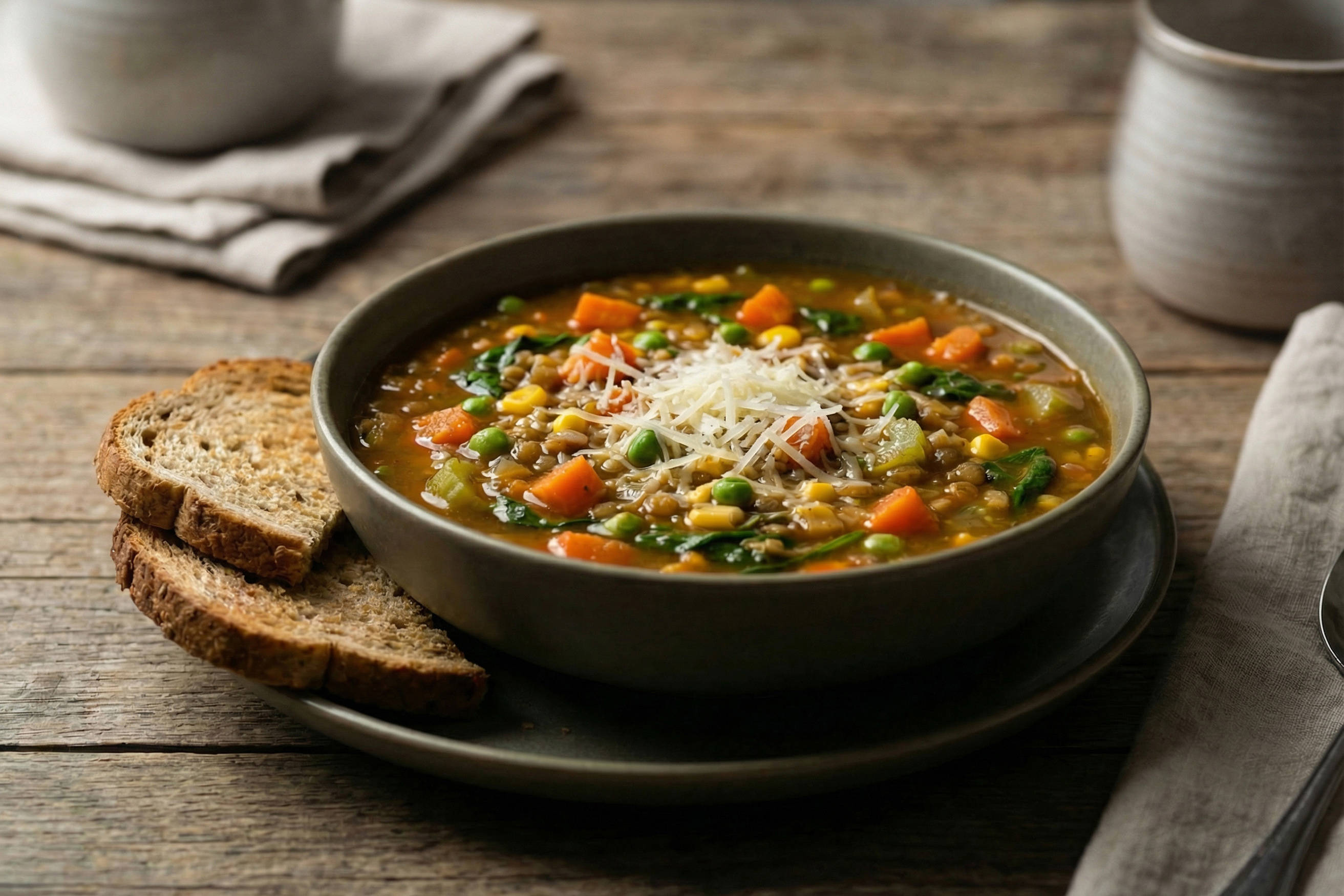 Slow Cooker Creamy Chicken, Leek and Potato Stew 