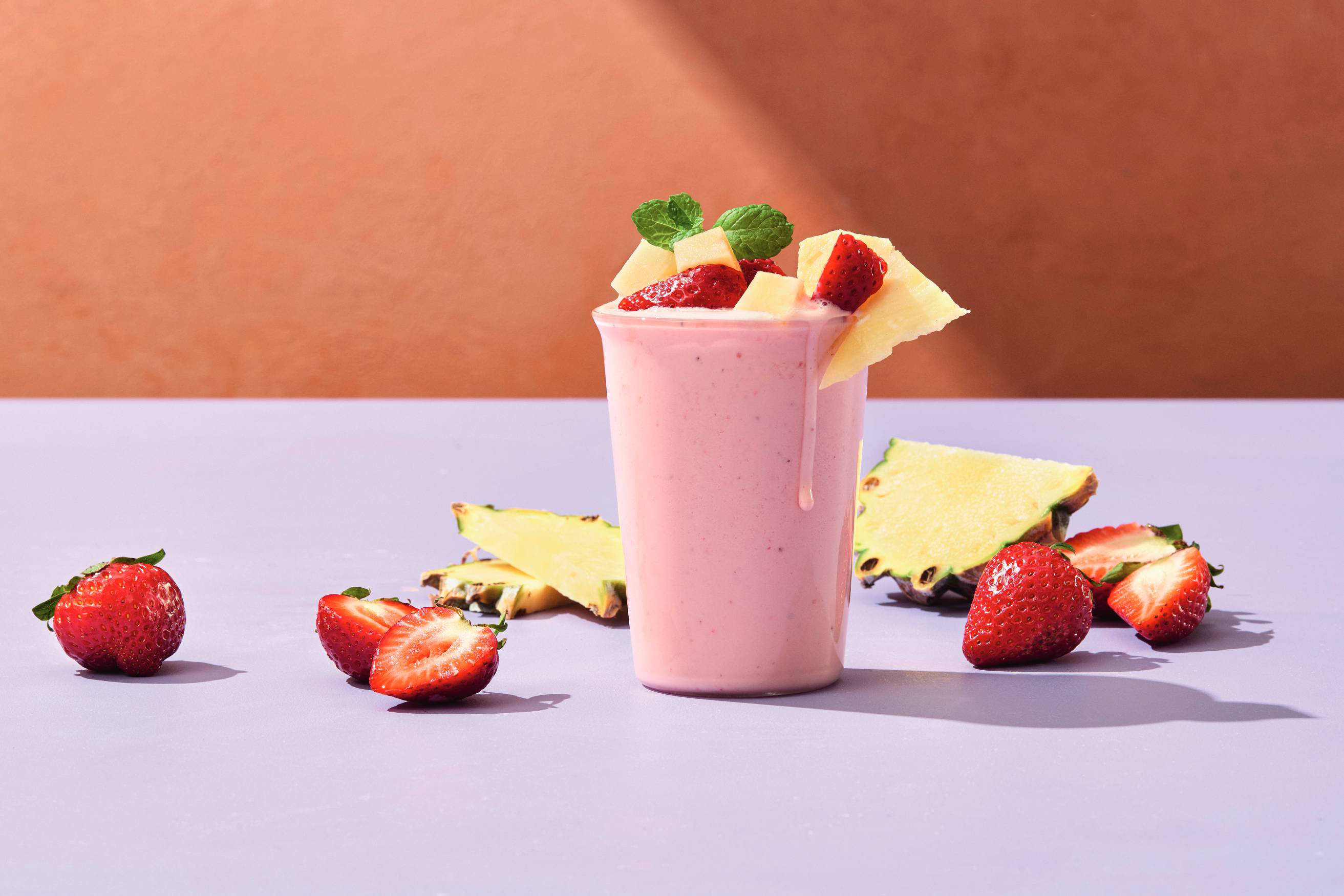 Strawberry and Pineapple Smoothie Recipe