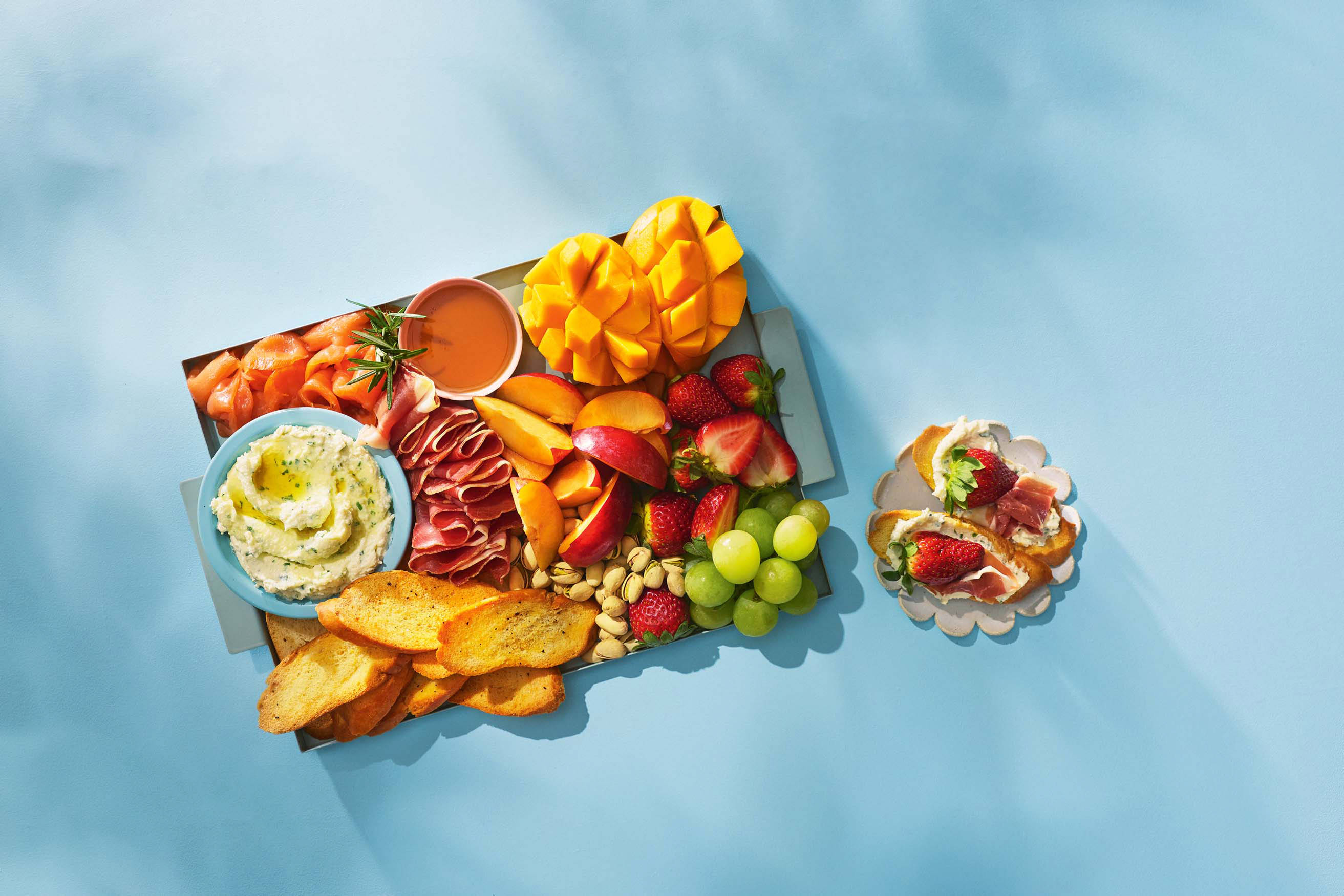Summer Medley Grazing Board Recipe