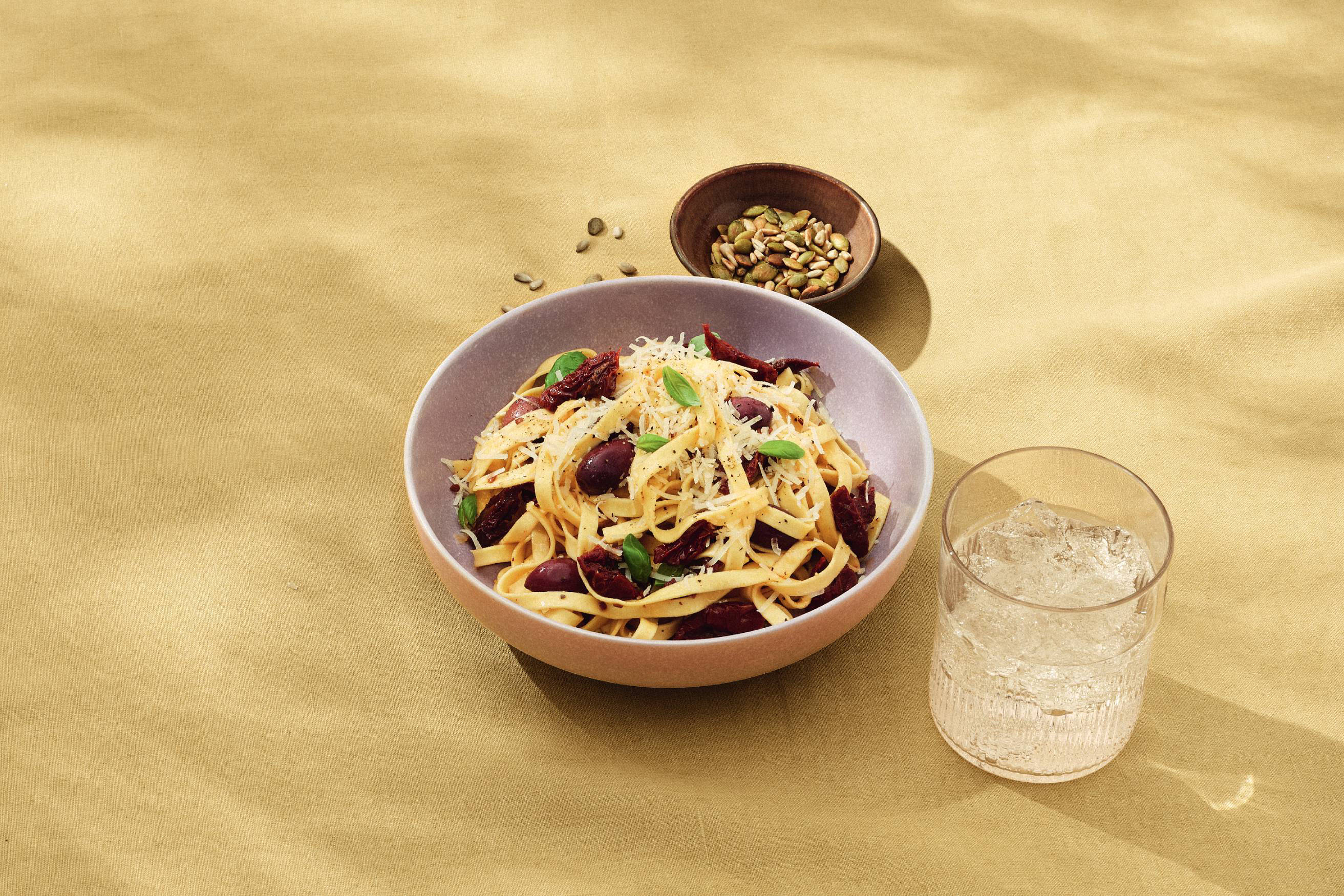 Sundried Tomato and Olive Pasta Recipe