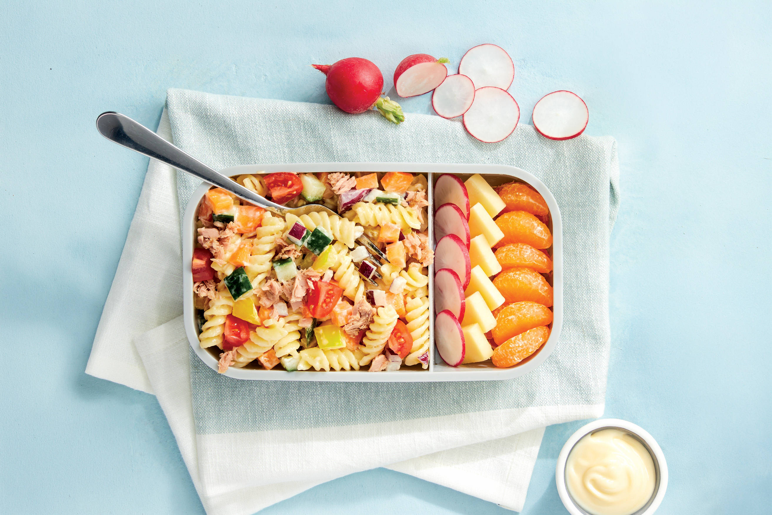 Tuna Pasta Salad Lunchbox Recipe