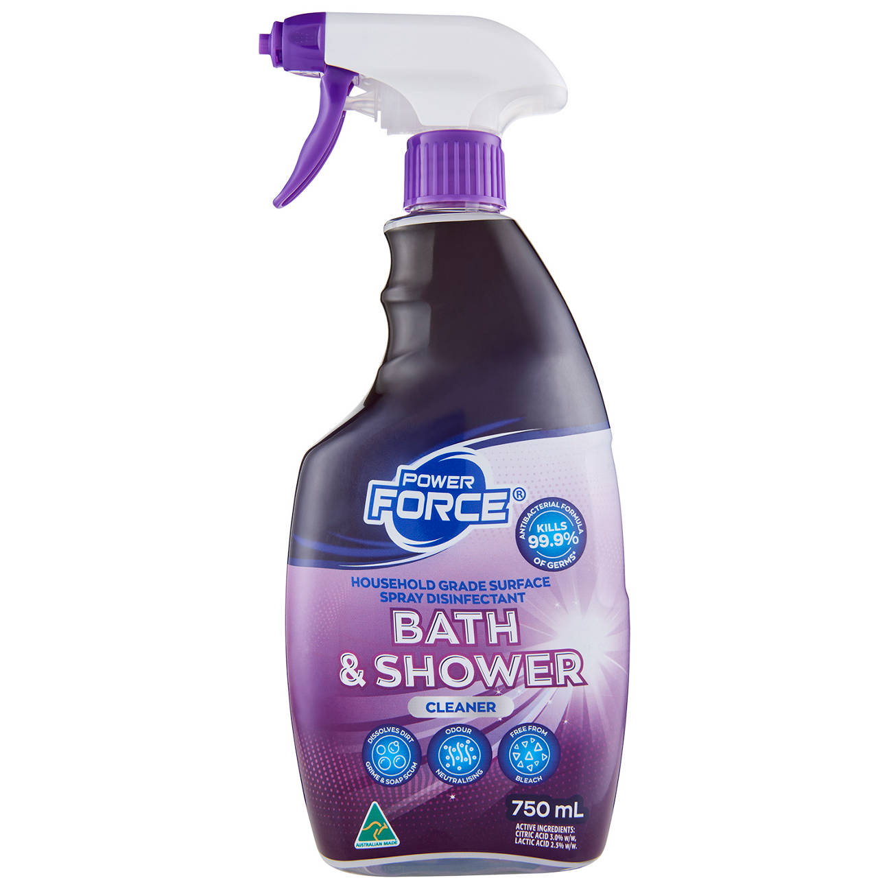 Bath & Shower Cleaner 750ml