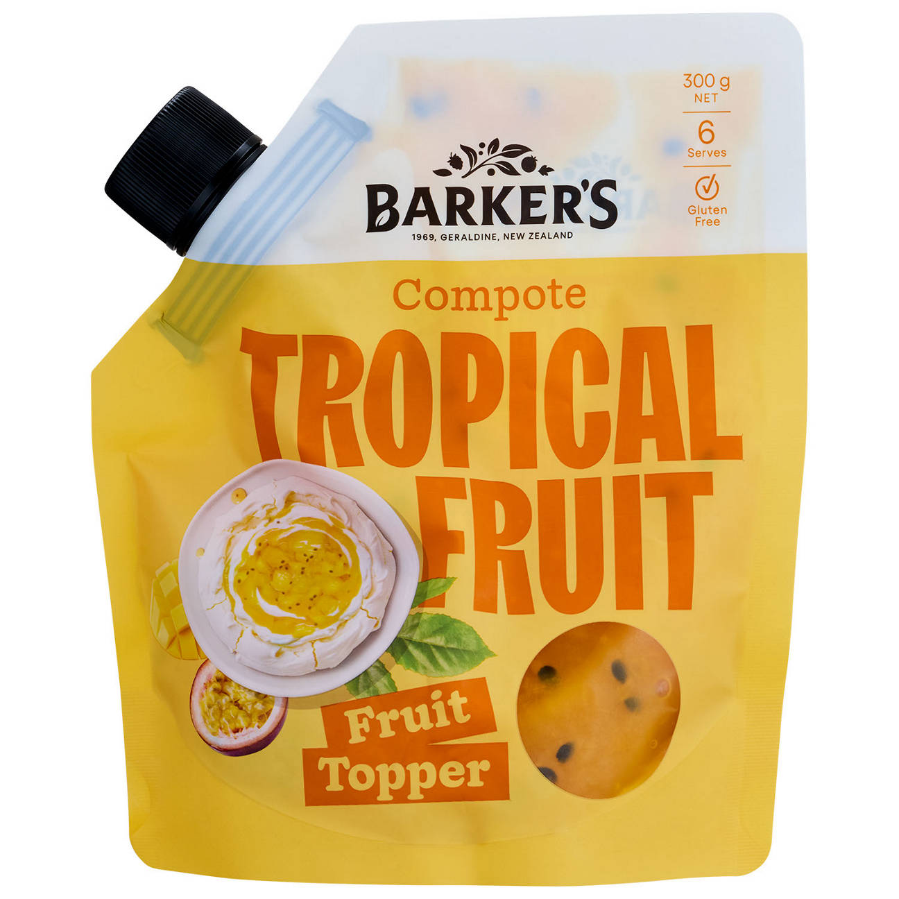 Tropical Fruit Compote Pouches 300g