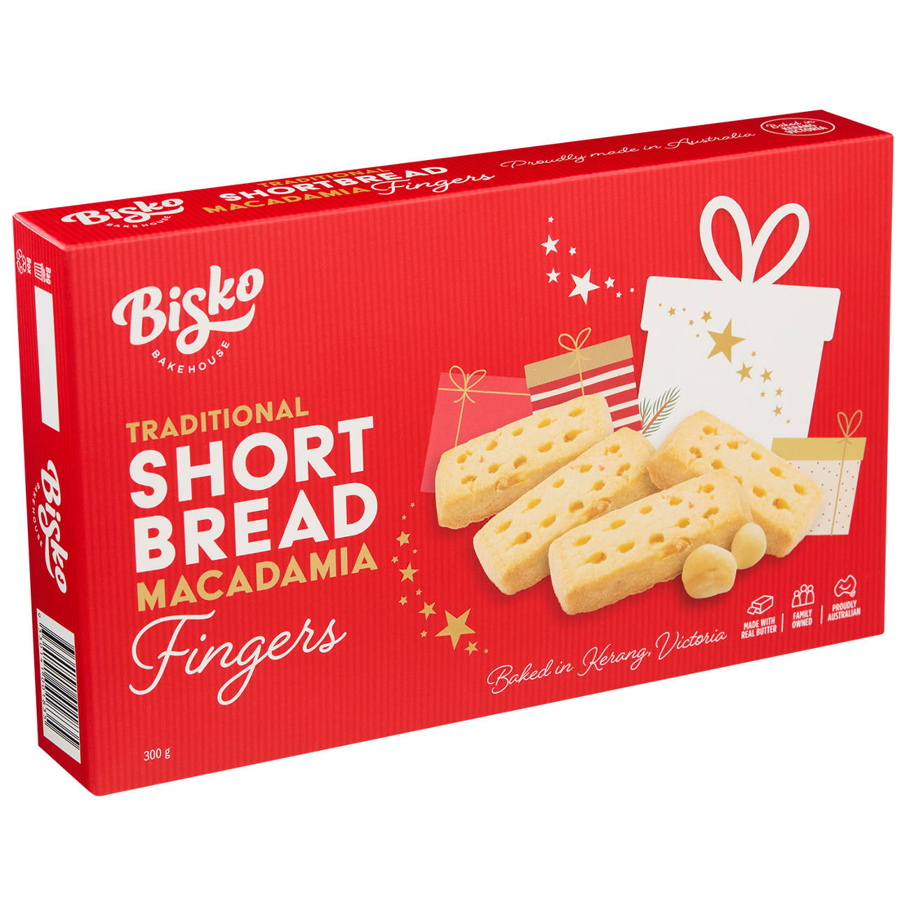 Macadamia Shortbread 300g