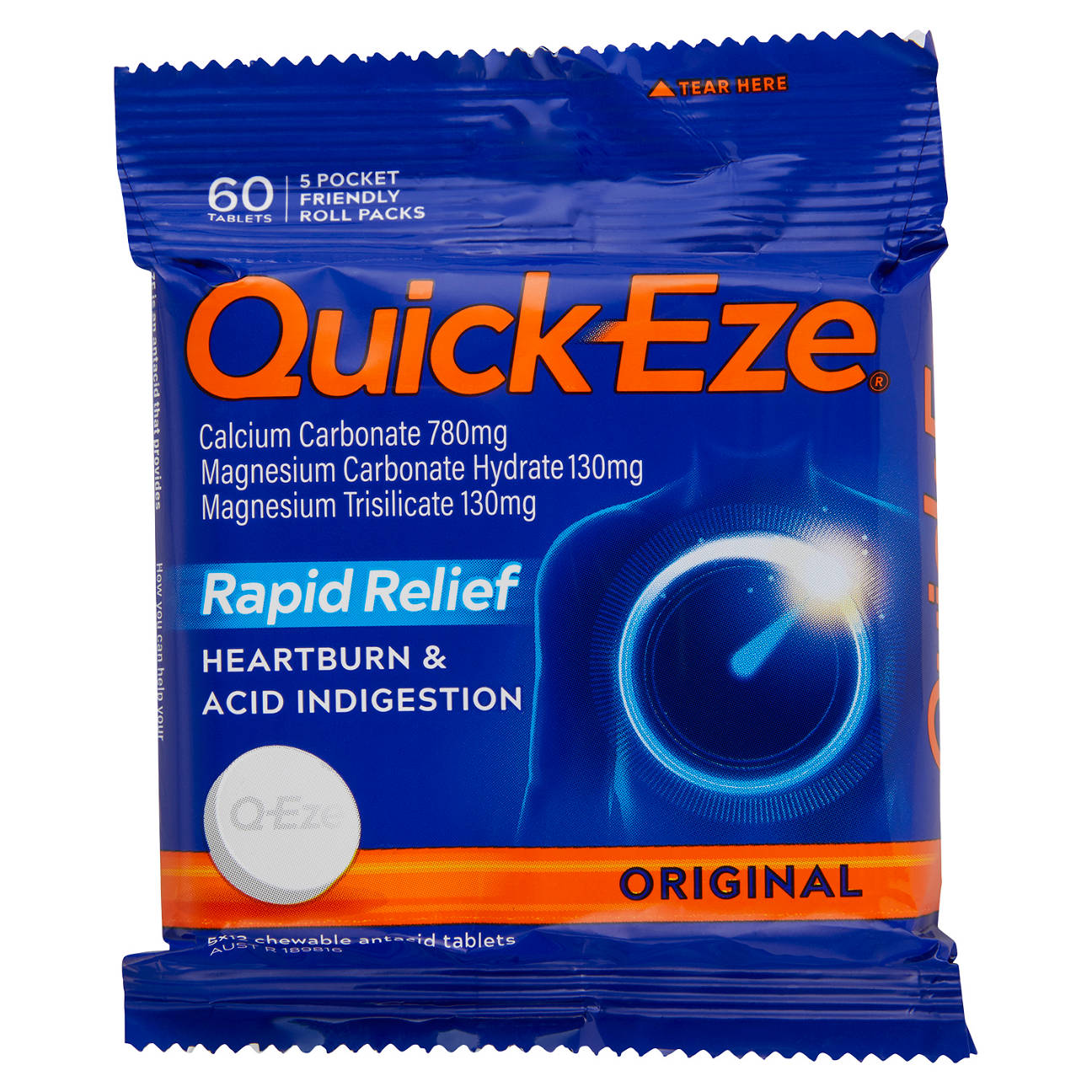 Antacid Tablets 60 Pack