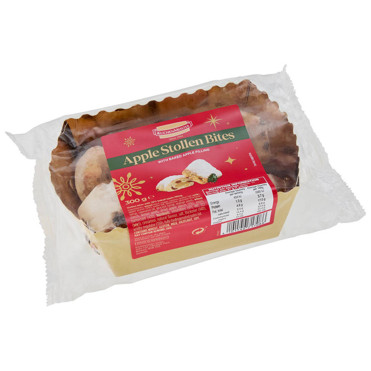 Apple Stollen Bites 300g