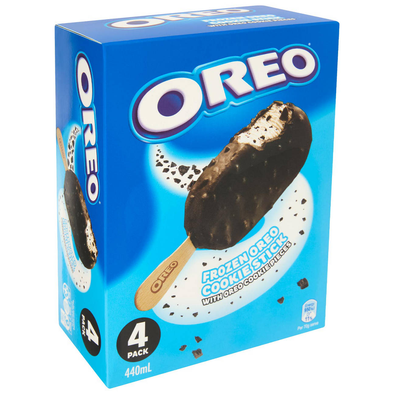 Frozen Oreo Cookie Stick 4 Pack 440ml