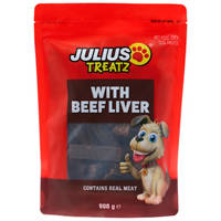 Julius Beef Liver Dog Treats 500G
