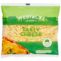 Westacre Dairy Tasty Shredded Cheese 700G