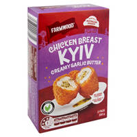 Farmwood Chicken Breast Kyiv 2 Pack 350G