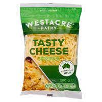 Westacre Dairy Tasty Shredded Cheese 250G