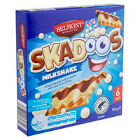 Belmont Biscuit Co. Skadoos Milkshake Biscuit Bars 150G