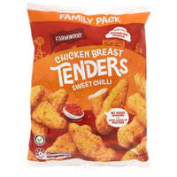 Farmwood Chicken Breast Tenders Sweet Chilli 1Kg