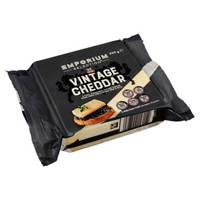 Emporium Selection Uk Vintage Cheddar Cheese 200G