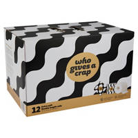 Who Gives A Crap Bamboo Toilet Paper Double Length 3 Ply 12 Pack