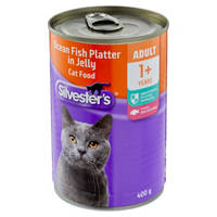Silvesters Assorted Cat Food 400G